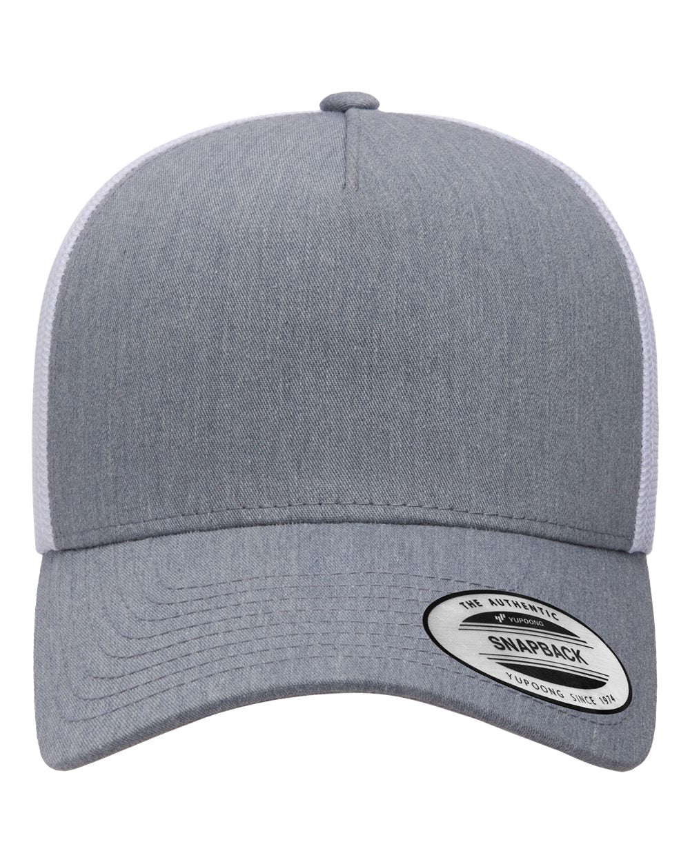 Custom Patch Hats – Snapback - Grey on White