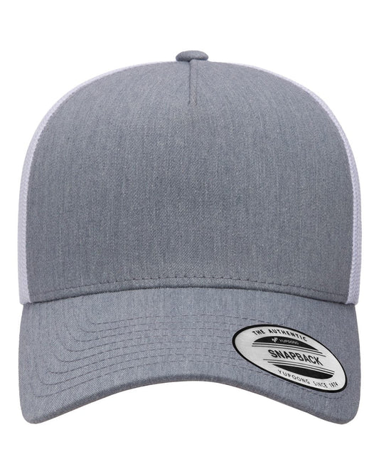 Custom Patch Hats – Snapback - Grey on White