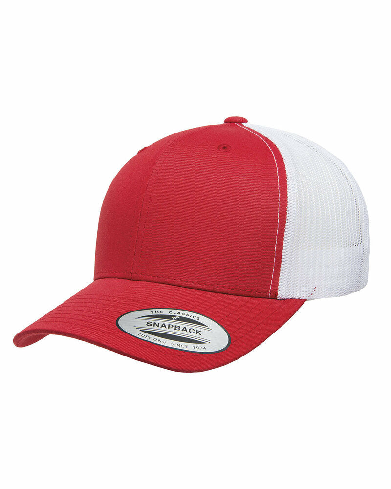 TikTok Live Patches - Snapback - Red on White